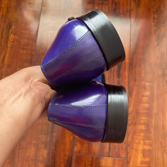 EMILIO FRANCO BLUE SHOES SIDE 9 MADE IN ITALY - Picture 6 of 8